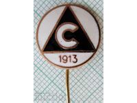 14840 Badge - Football Club Slavia 1913 - bronze enamel