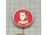 MITKO PALAUZOV PARTISANS BADGE round