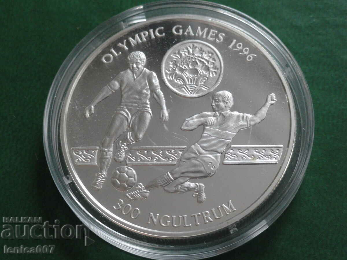 Bhutan 1993 - 300 Ngultrum "XXVI LOI, Atlanta '96" - 5 Bhutan 1993 - 300 Ngultrum "XXVI LOI, Atlanta '96" - 5