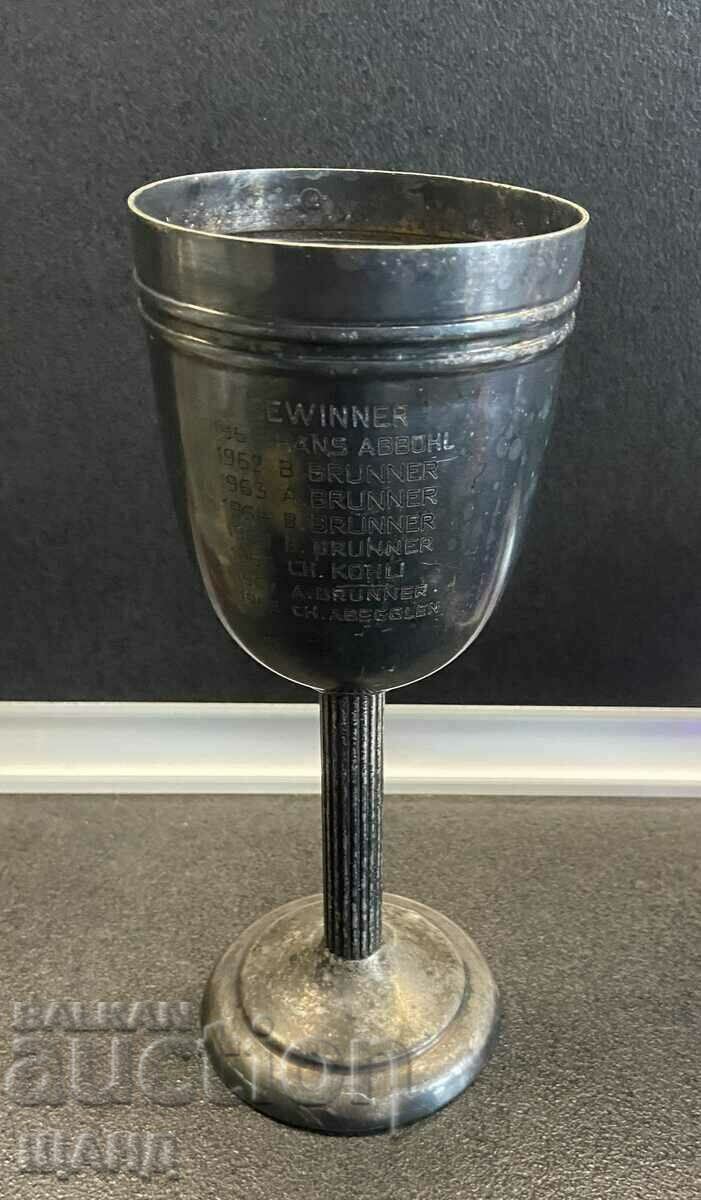 1961 Metal Silver Plated Tourism Trophy