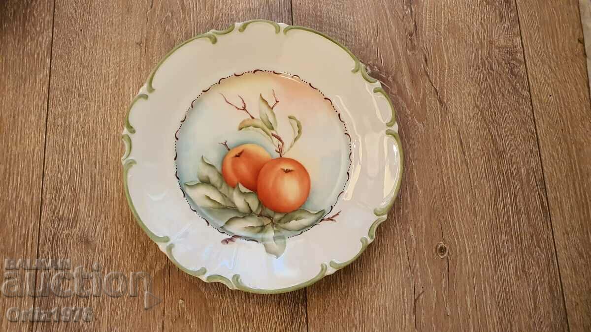 Auction Hutschenreuther – Painted plate, platter, 25.5cm – 1988 Auction Hutschenreuther – Painted plate, platter, 25.5cm – 1988