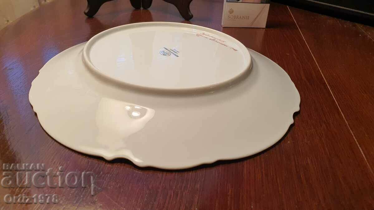 Hutschenreuther – Painted plate, platter, 25.5cm – 1988 - 5 Hutschenreuther – Painted plate, platter, 25.5cm – 1988 - 5