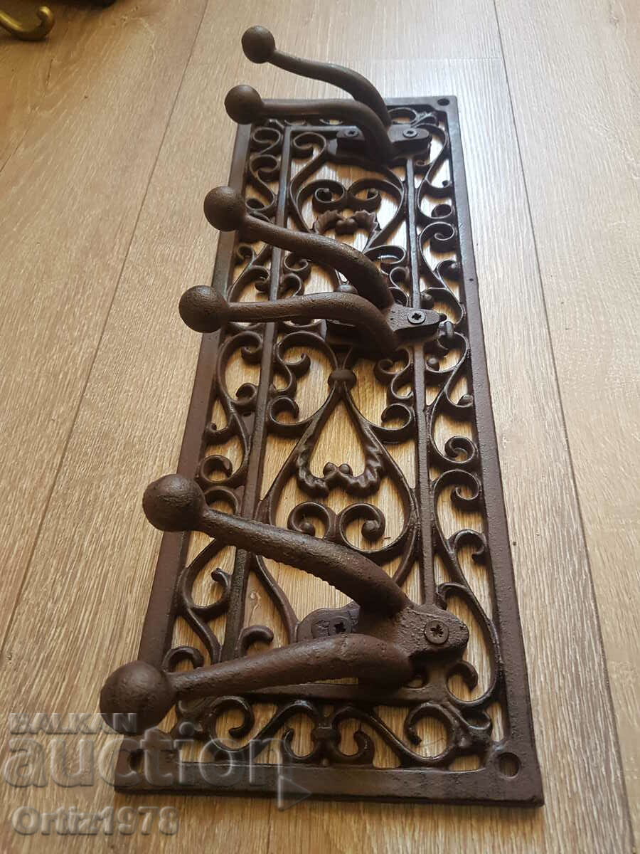 Massive baroque coat hanger – Cast iron with price 77.00 BGN | € 39.37 Massive baroque coat hanger – Cast iron with price 77.00 BGN | € 39.37