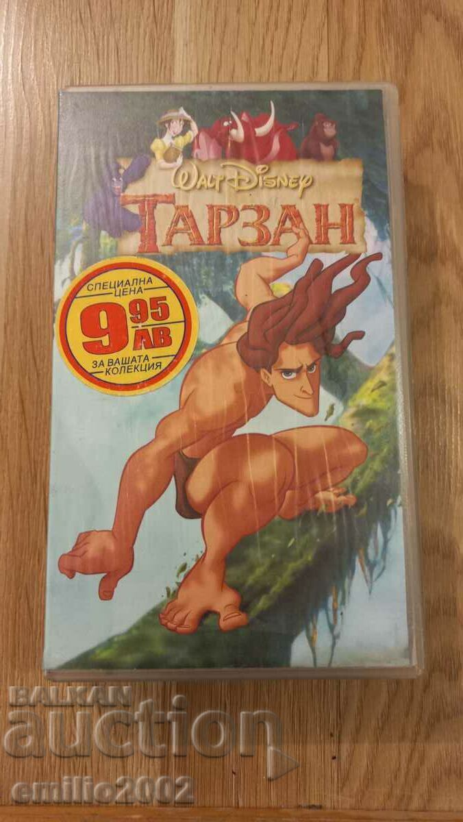 Casetă video de animație Tarzan
