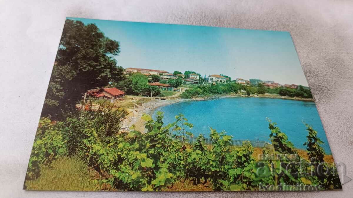 Пощенска картичка Мичурин Общ изглед 1975