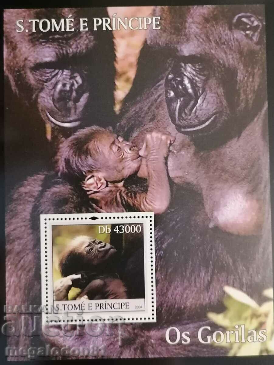 Delivery of Sao Tome and Principe - fauna, primates and domestic animals Delivery of Sao Tome and Principe - fauna, primates and domestic animals