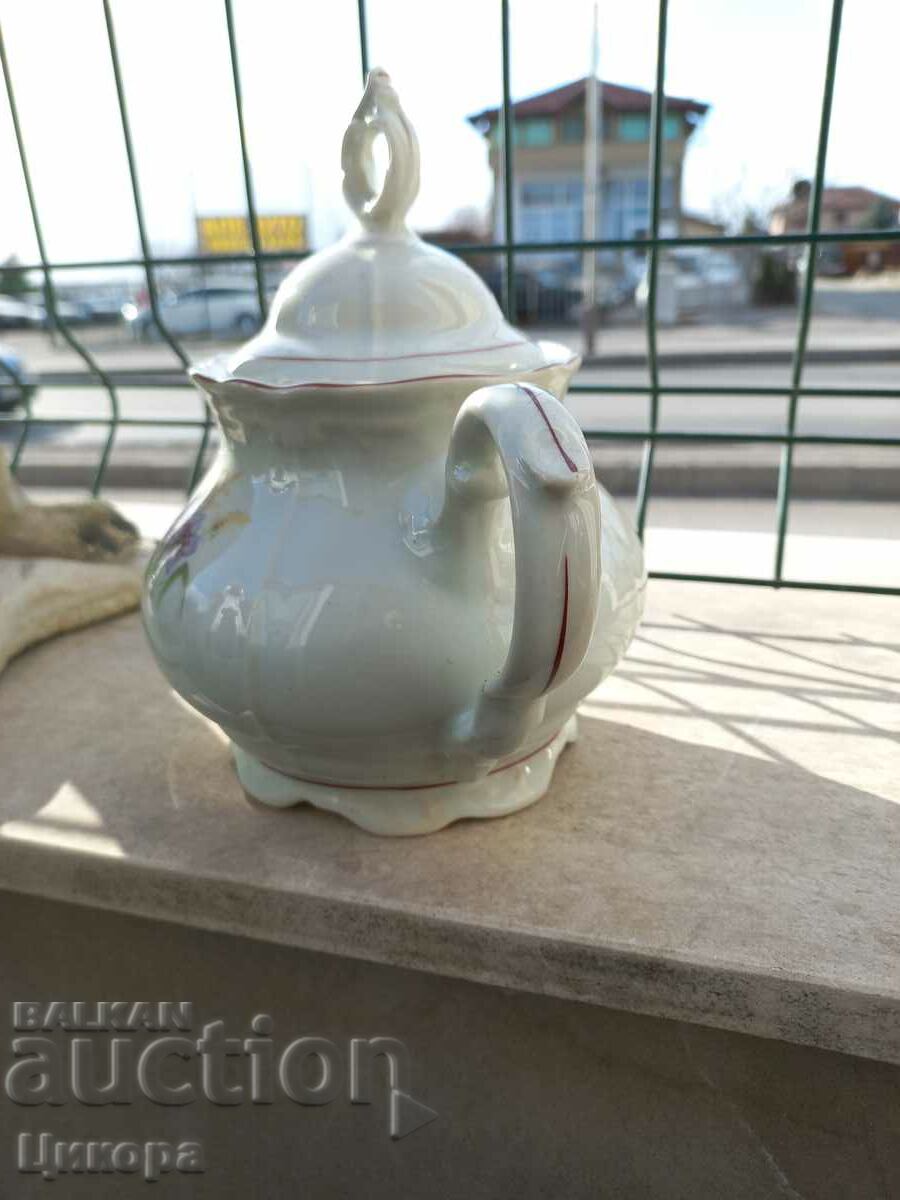 Delivery of OLD BULGARIAN PORCELAIN KETTLE Delivery of OLD BULGARIAN PORCELAIN KETTLE