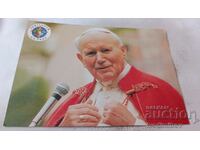 Carte poștală Papa Ioan Paul al II-lea