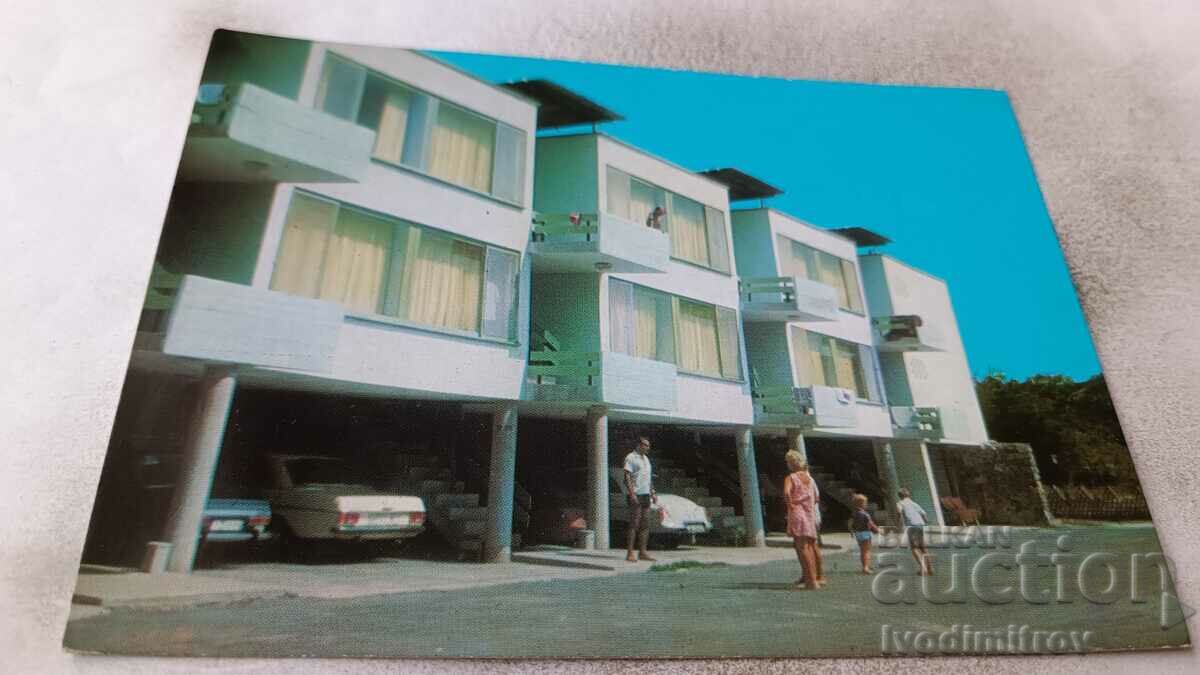 Пощенска картичка Аркутино Мотелът 1974
