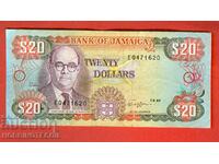 JAMAICA JAMAICA Emisiune de 20 USD 1989