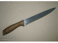 Кухненски нож керамичен 32/3 см гумирана дръжка, запазен