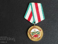 Медал 25 години Българска Народна Армия