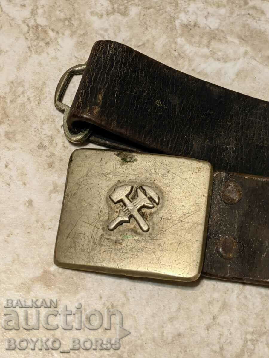 Rare Royal Military Soldier Belt 1930's with price 85.00 BGN | € 43.46 Rare Royal Military Soldier Belt 1930's with price 85.00 BGN | € 43.46