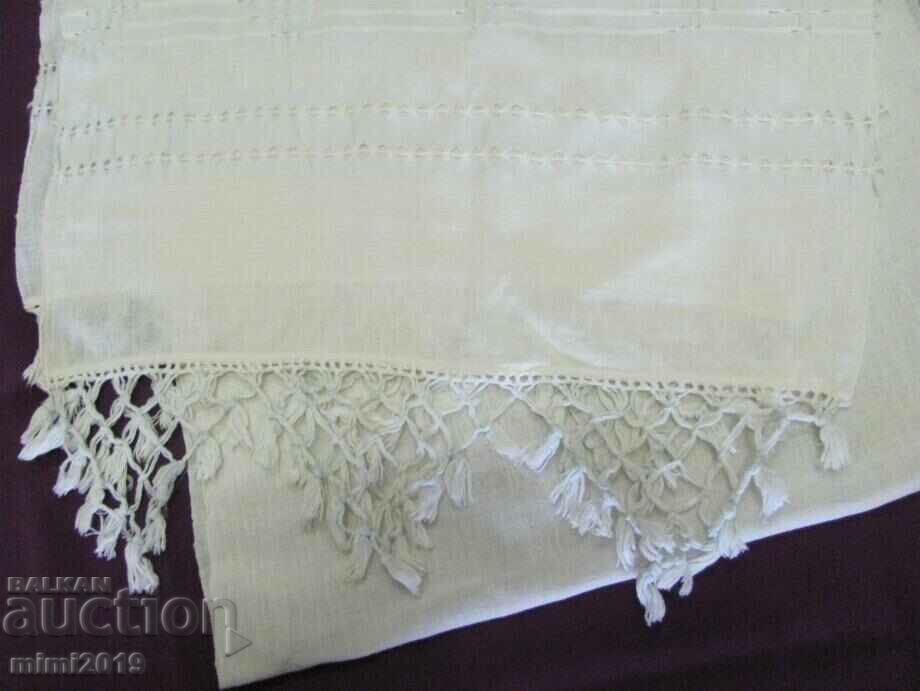 Auction 19th Century Hand Woven Messal Towel Auction 19th Century Hand Woven Messal Towel