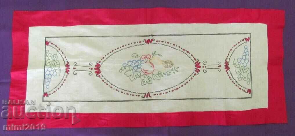 30's Bedspread, Plaid Hand Embroidery - 7 30's Bedspread, Plaid Hand Embroidery - 7