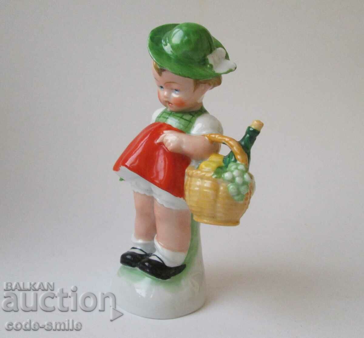 Old porcelain statuette figure girl porcelain Germany - 6 Old porcelain statuette figure girl porcelain Germany - 6