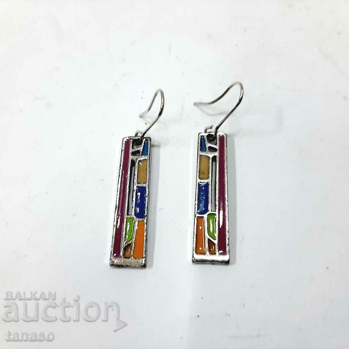 Dangling earrings, colorful(10.2) with price 15.00 BGN | € 7.67 Dangling earrings, colorful(10.2) with price 15.00 BGN | € 7.67