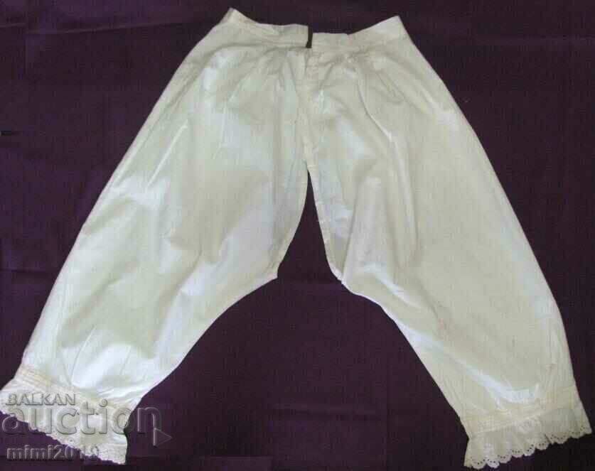19th Century Lingerie, Cotton Briefs Victorian Style - 6 19th Century Lingerie, Cotton Briefs Victorian Style - 6