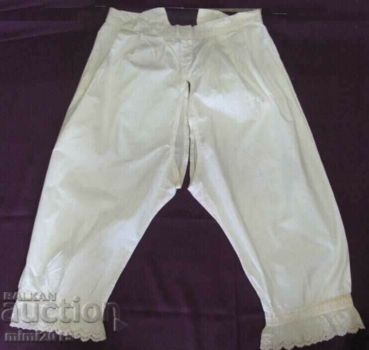 19th Century Lingerie, Cotton Briefs Victorian Style - 7 19th Century Lingerie, Cotton Briefs Victorian Style - 7