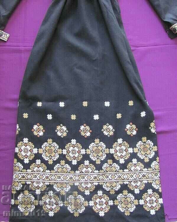 50's Women's Dress Folk Motifs Hand Embroidery - 5 50's Women's Dress Folk Motifs Hand Embroidery - 5