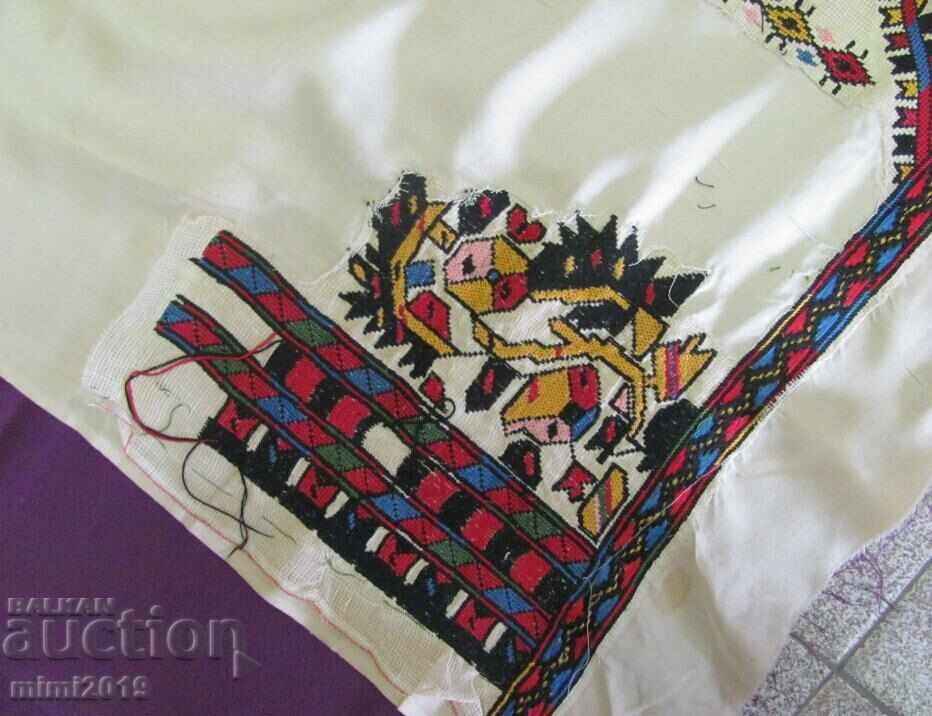 Auction 19th Century Folk Art Motifs Hand Embroidery Auction 19th Century Folk Art Motifs Hand Embroidery