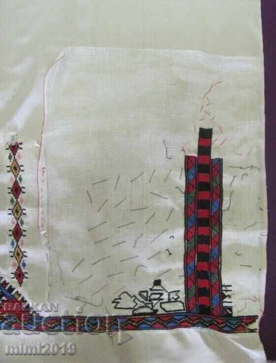 Delivery of 19th Century Folk Art Motifs Hand Embroidery Delivery of 19th Century Folk Art Motifs Hand Embroidery