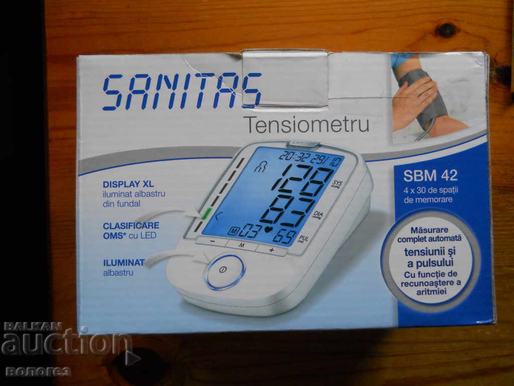 dispozitiv de măsurare a tensiunii arteriale „Sanitas”