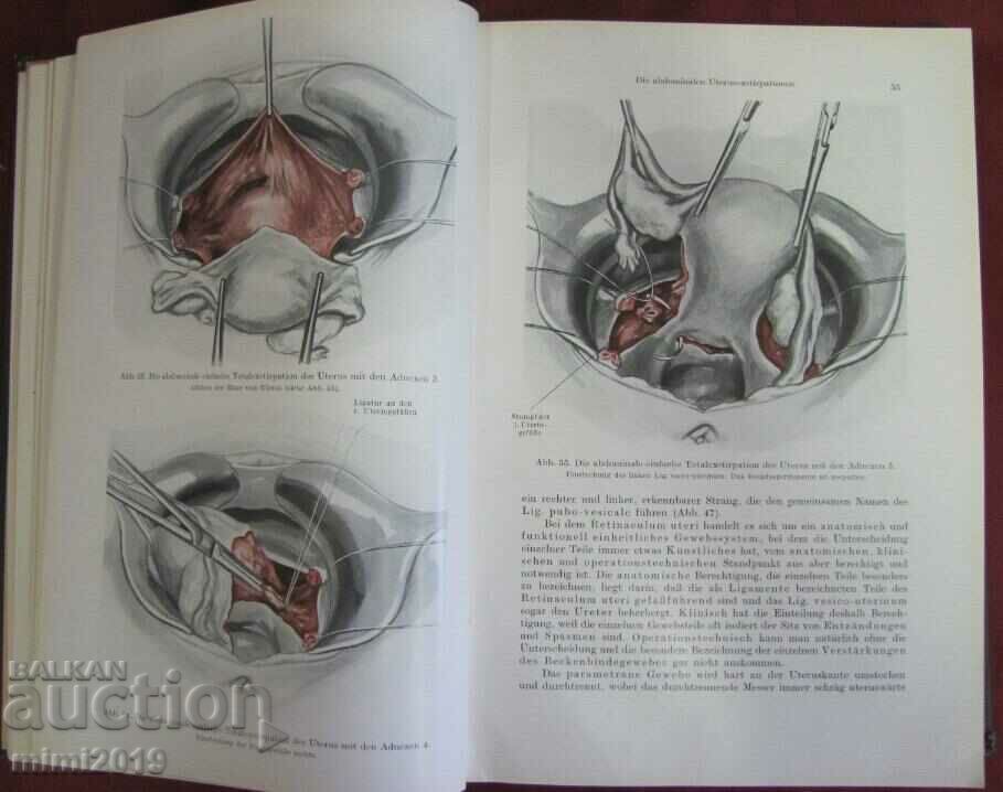 Delivery of 1941 Medical Book-Operative Gynecology Germany Delivery of 1941 Medical Book-Operative Gynecology Germany