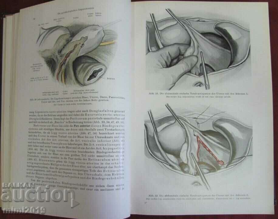 1941 Medical Book-Operative Gynecology Germany - 5 1941 Medical Book-Operative Gynecology Germany - 5