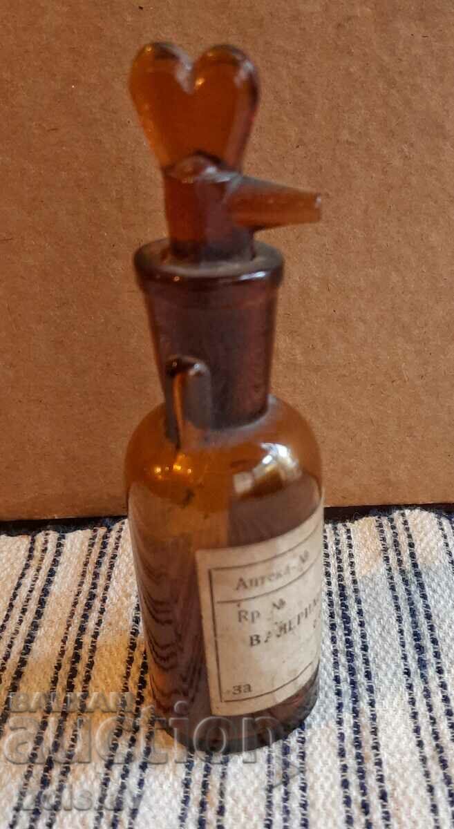 Старо аптекарско шише от валерианови капки