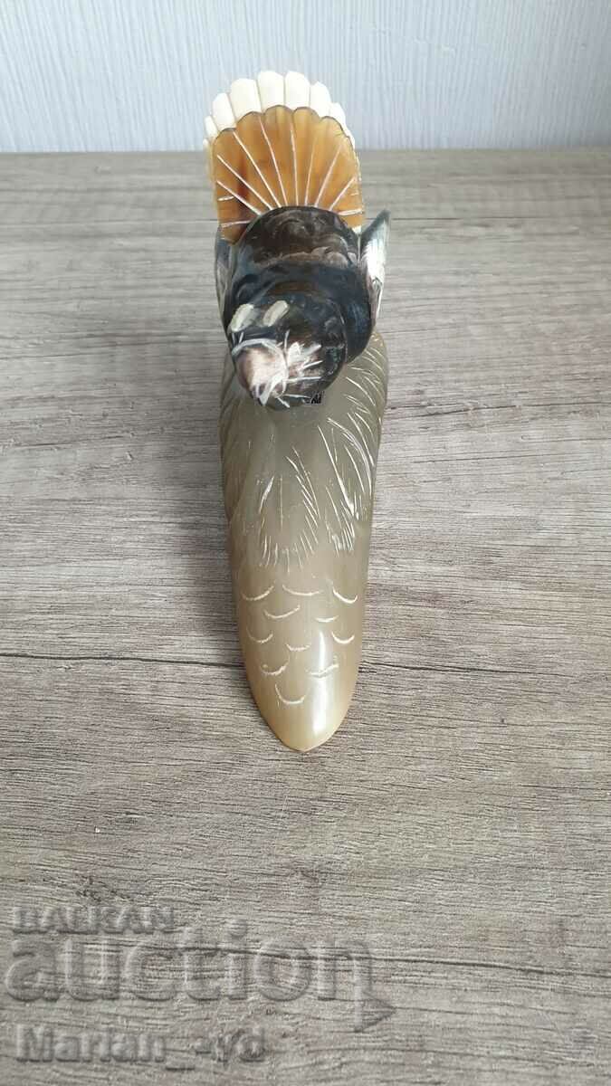 Old Woodland Bird Horn Figure - 5 Old Woodland Bird Horn Figure - 5