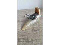Old Woodland Bird Horn Figure