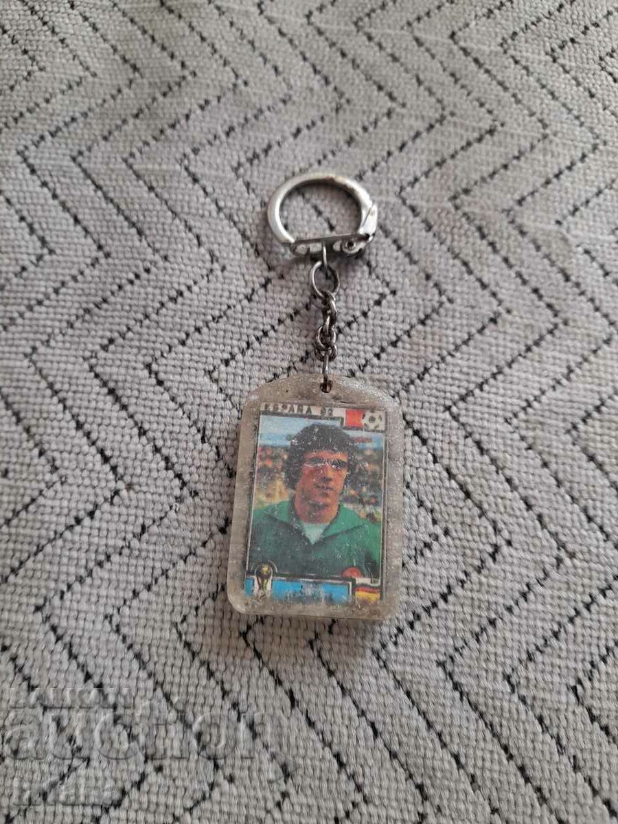 Old key chain Spain 1982 Old key chain Spain 1982