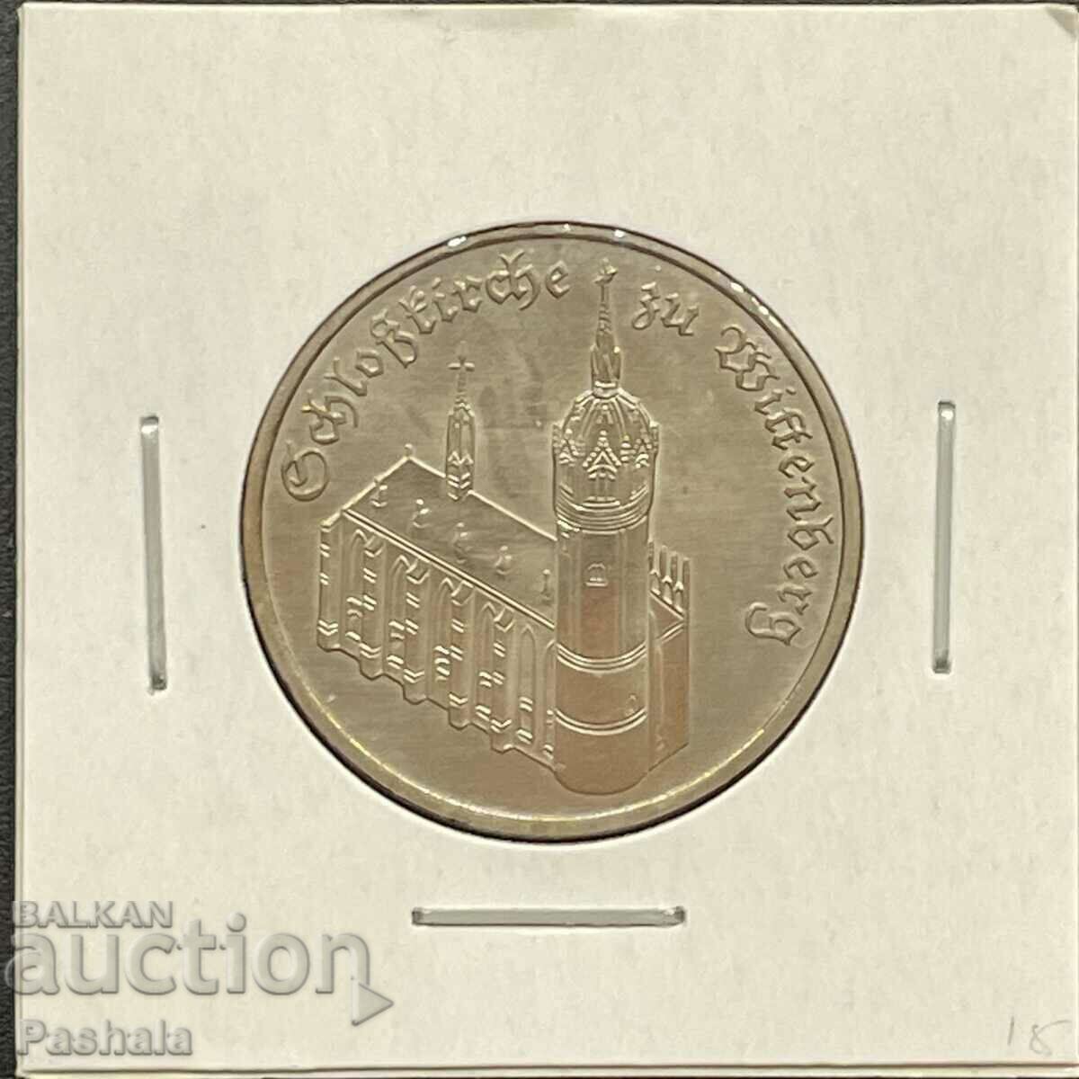 Германия 5 марки 1983 г. ГДР .