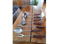 Old kitchen utensils, tools