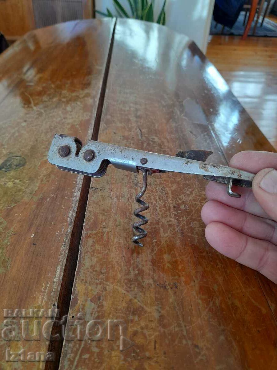 Old can opener, sharpener - 5