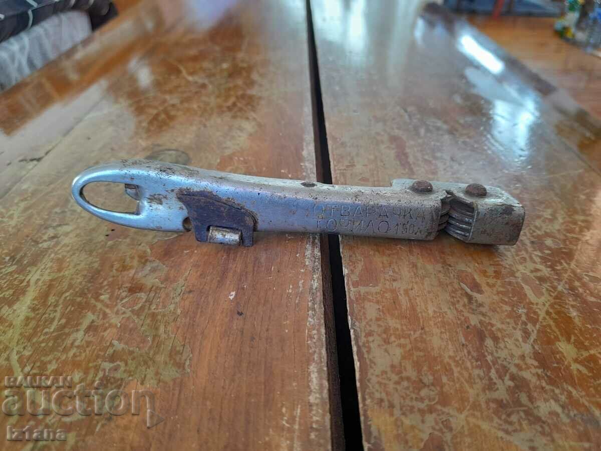 Old can opener, sharpener