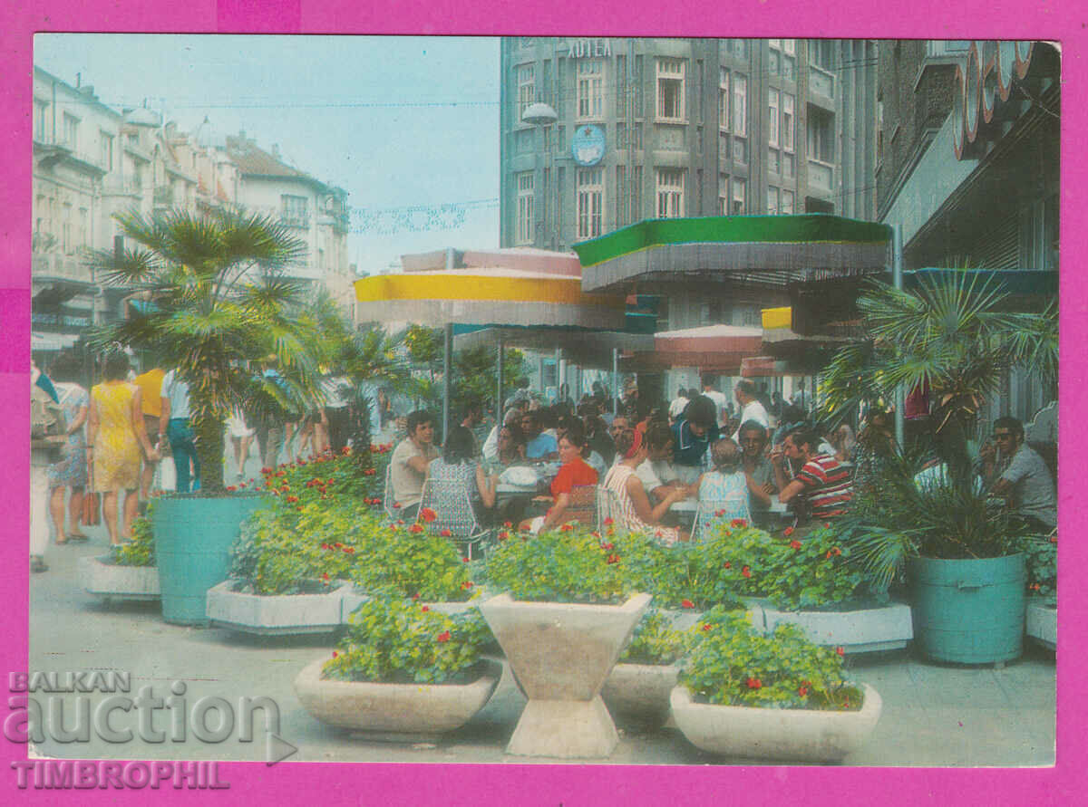 Auction 308419 / Varna Cafe "Odessos" 1973 Photo Publishing Bulgaria PK Auction 308419 / Varna Cafe "Odessos" 1973 Photo Publishing Bulgaria PK