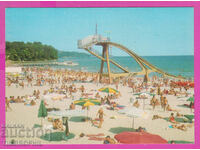 308422 / Varna Beach D-8802-А Ediție foto 1975 Bulgaria PK