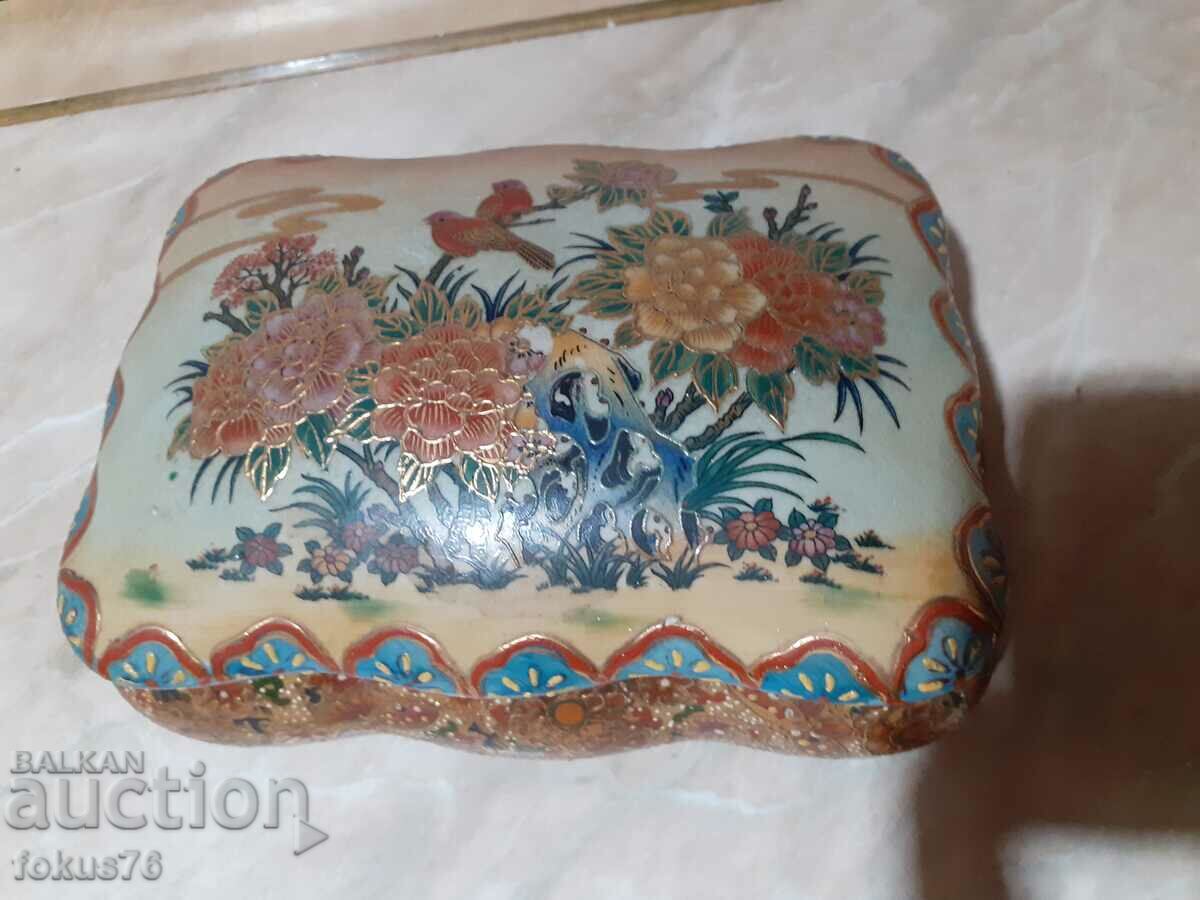 A great old Chinese box jeweler porcelain satsuma - 6 A great old Chinese box jeweler porcelain satsuma - 6