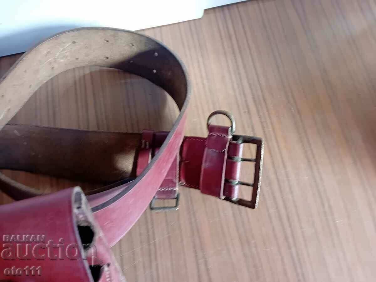 BELT WITH HOLSTER FOR WALTER PPK with price 80.00 BGN | € 40.90 BELT WITH HOLSTER FOR WALTER PPK with price 80.00 BGN | € 40.90