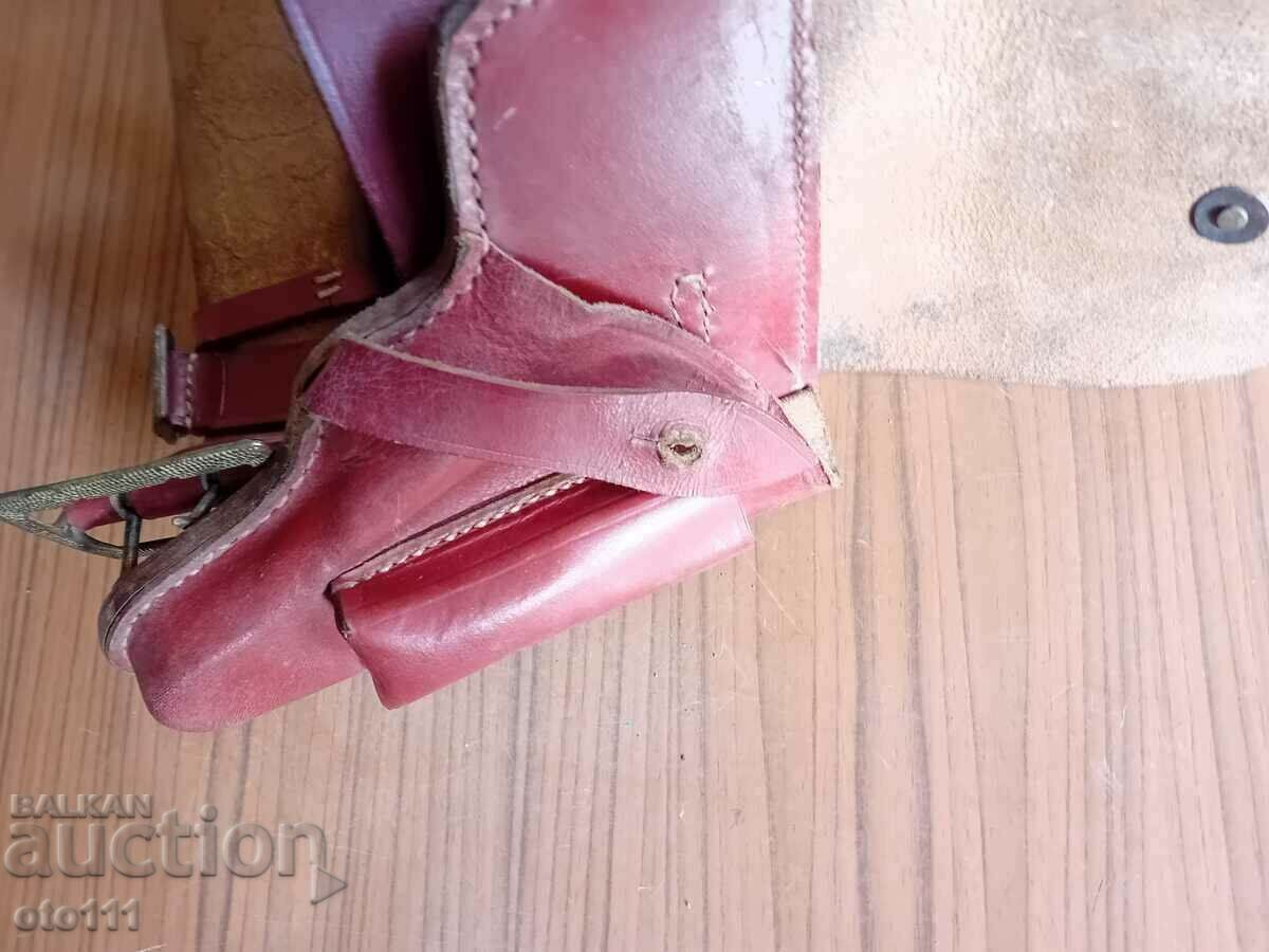 BELT WITH HOLSTER FOR WALTER PPK - 5 BELT WITH HOLSTER FOR WALTER PPK - 5