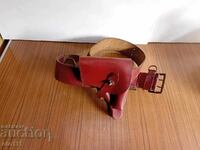 BELT WITH HOLSTER FOR WALTER PPK