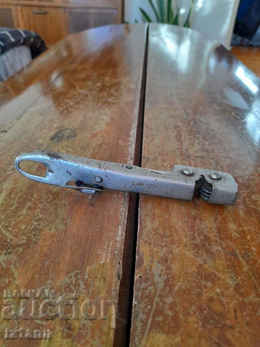 Old can opener, sharpener