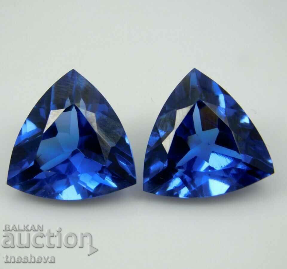 19.60 Ct. set of tanzanites, certified with price 198.00 BGN | € 101.24 19.60 Ct. set of tanzanites, certified with price 198.00 BGN | € 101.24