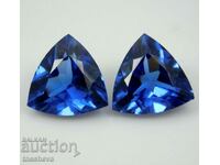 19.60 Ct. set of tanzanites, certified