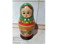 Old Russian matryoshka doll 4 pcs