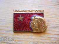 badge of honor "For Communist Labor"