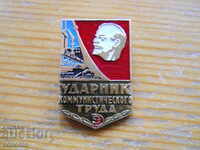 Badge "Communist Labor Striker"