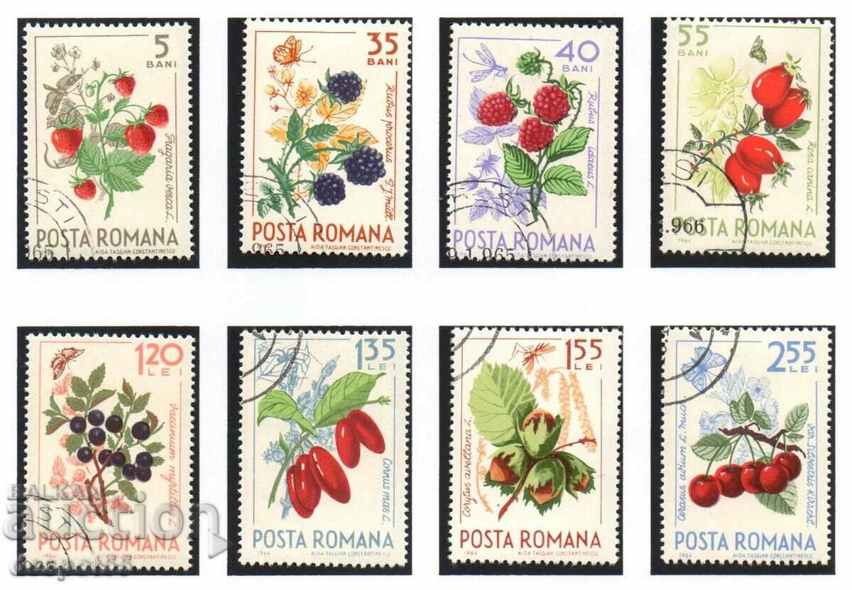 1964. Румъния. Горски плодове.